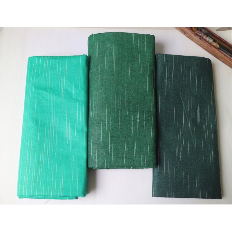 KAIN TENUN LURIK ATBM (HUJAN GERIMIS HIJAU)