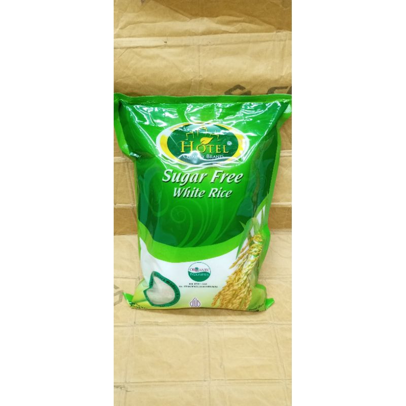 

Beras Putih SUGAR FREE cap hotel 2kg