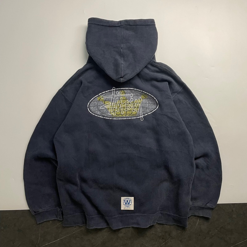 hoodie vintage stussy second