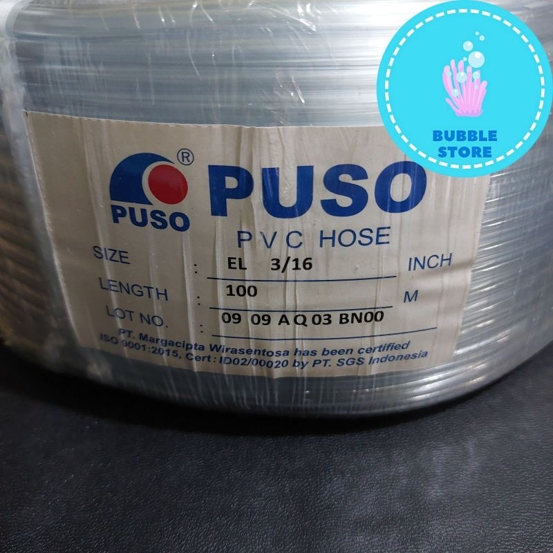 SELANG ANGIN PUSO PER METER / SELANG AERAROR PUSO / SELANG AERATOR AQUARIUM PUSO 1 METER / SELANG AN
