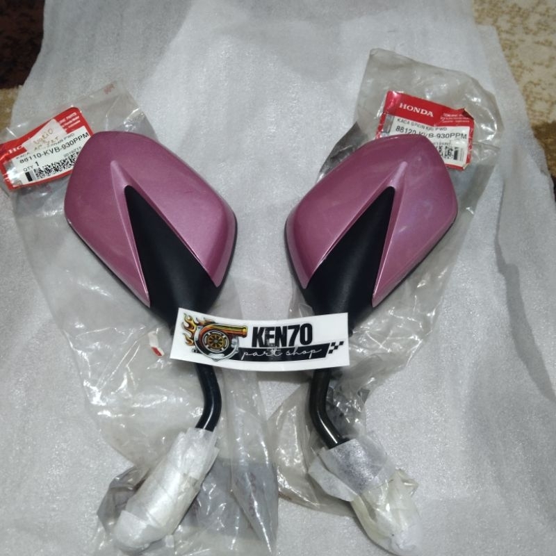 spion  kaca spion Vario karbu 110 lama pink original