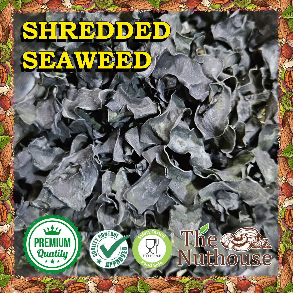 

500gr Shredded Seaweed / Kelp / Rumput Laut Kering / Kombu Konbu