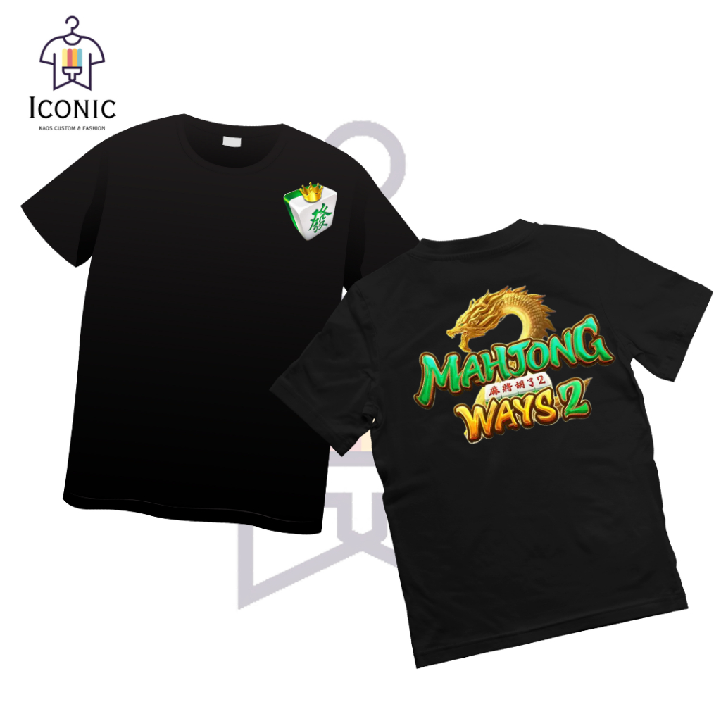KAOS SABLON SLOT MAHJONG WAYS 2