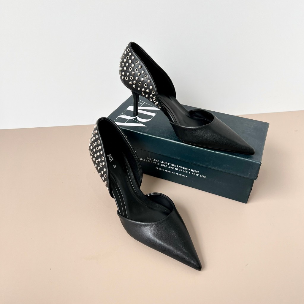 Z91222 SEPATU HEELS WANITA ZARA ORIGINAL