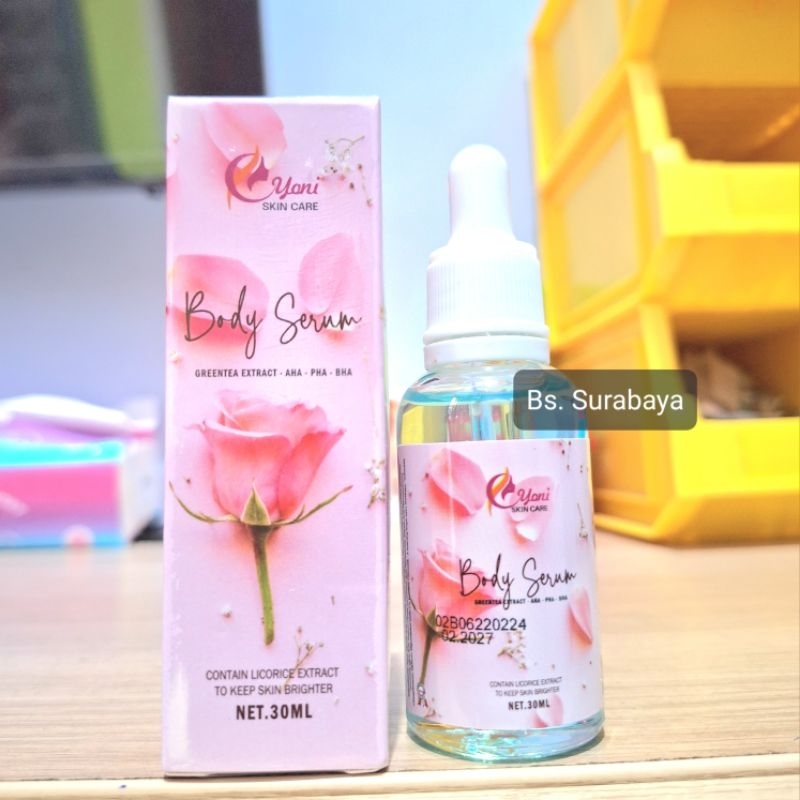 BODY SERUM KRISTAL INFUS PUTIH DNA SALMON 30ML YONISKINCARE