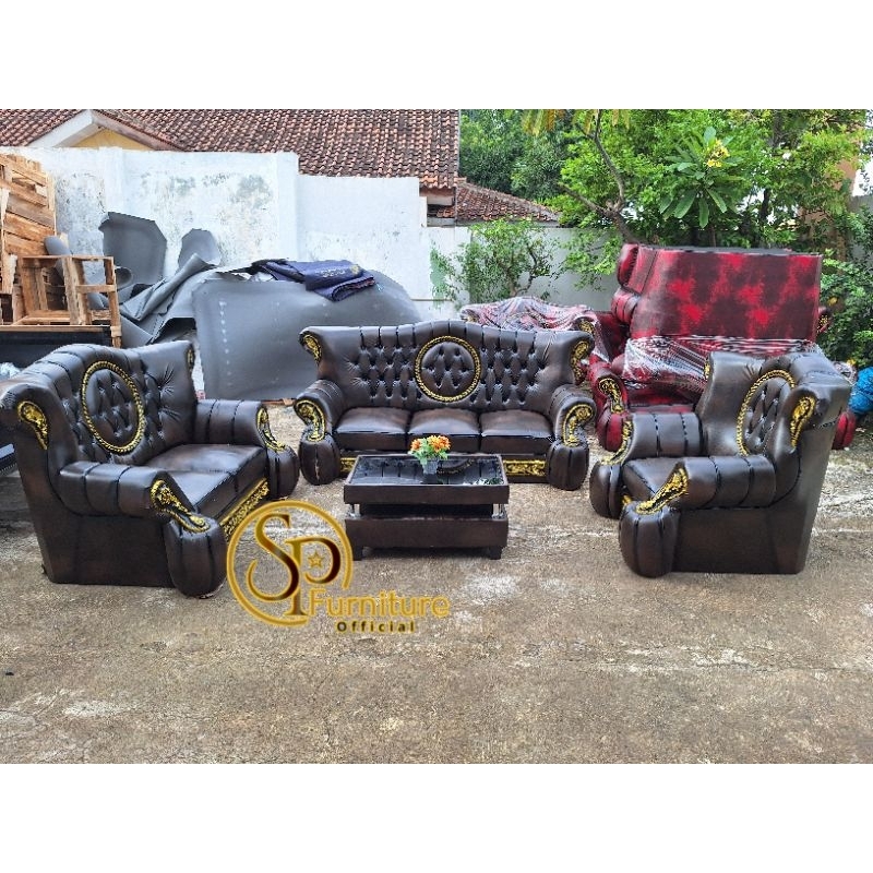 Sofa Jaguar Matahari Resin 321 / Sofa Jaguar Belimbing Jumbo Termurah Pekalongan Pemalang Brebes