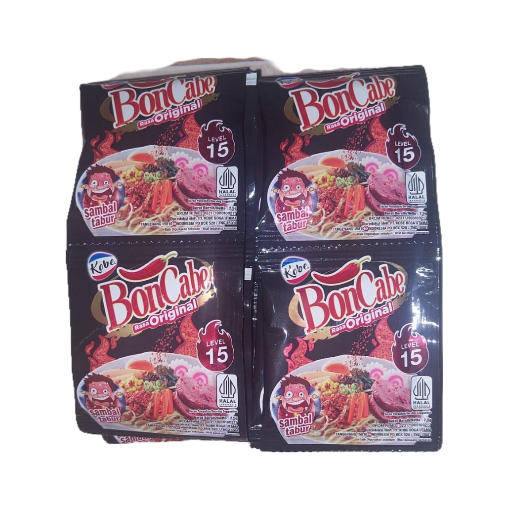 

KOBE BON CABE SAMBAL TABUR ORIGINAL LV.15 PCK 20x2.5g