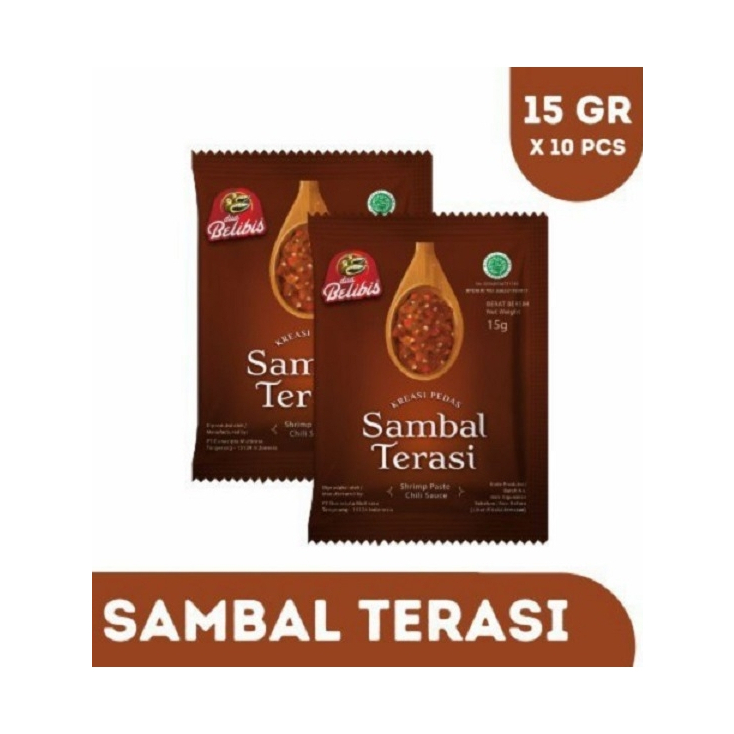 

DUA BELIBIS SAMBAL TERASI PCK 10x15g