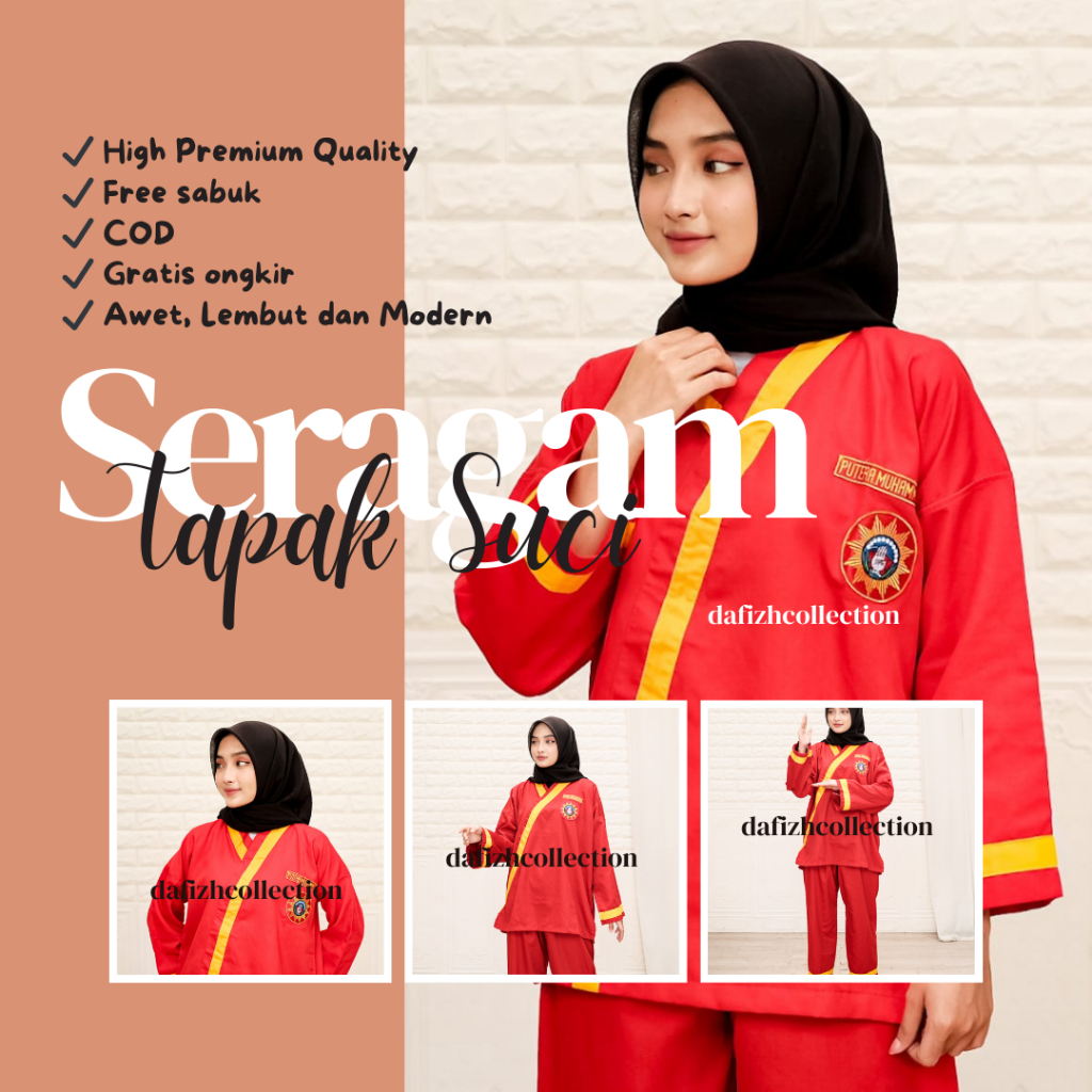 SERAGAM TAPAK SUCI NAGATA JAPAN DRILL (+SABUK)