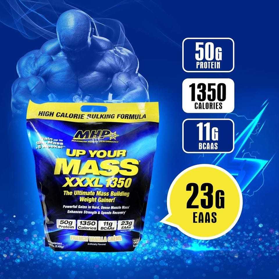 MHP UP YOUR MASS 12 LB 12 LBS 12LB 12LBS SUSU MASS WEIGHT GAINER BPOM HALAL ON SERIOUS MUTANT ANS MT