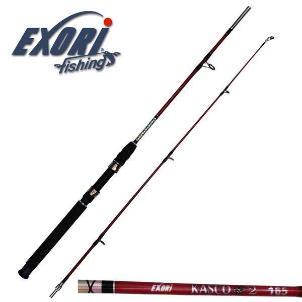 Joran Fiber Solid Exori Kasco Gen 2 150cm 165cm 180cm - Shock Drat