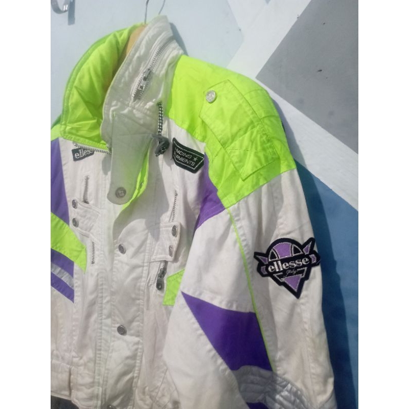 jaket recing vintage ellesse