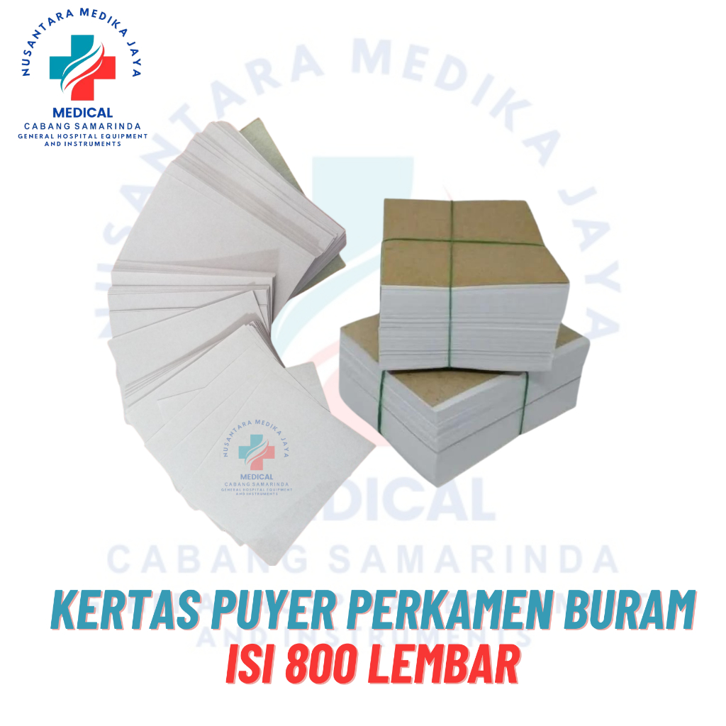 Kertas Puyer Pekamen Buram Kertas Obat