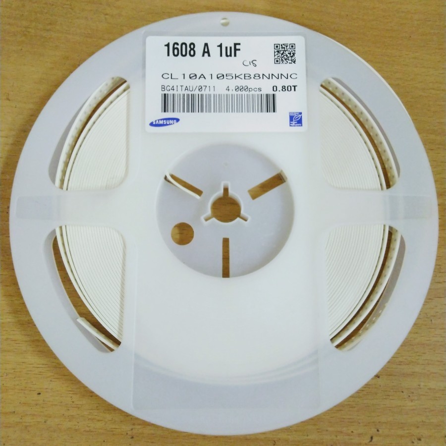 Capacitor SMD 0603 1uF/50V