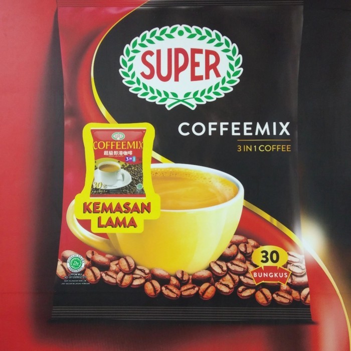 

Coffee mix 3IN1 IMPORT MALAYSIA 30Sachet / KOPI MIX / Coffee Mix 3 IN 1 SUPER 30 Sachet / Kopimix Sachet / Coffeemix