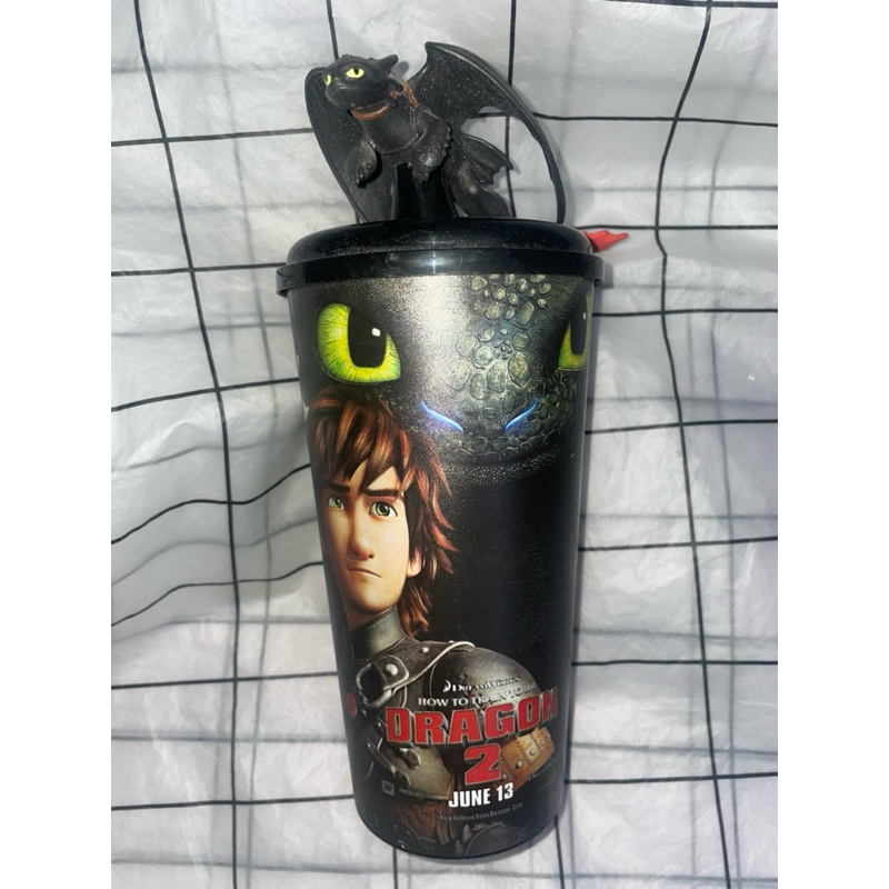 tumbler toothless boneka night furry botol minum how to train your dragon minuman bottle naga XXI