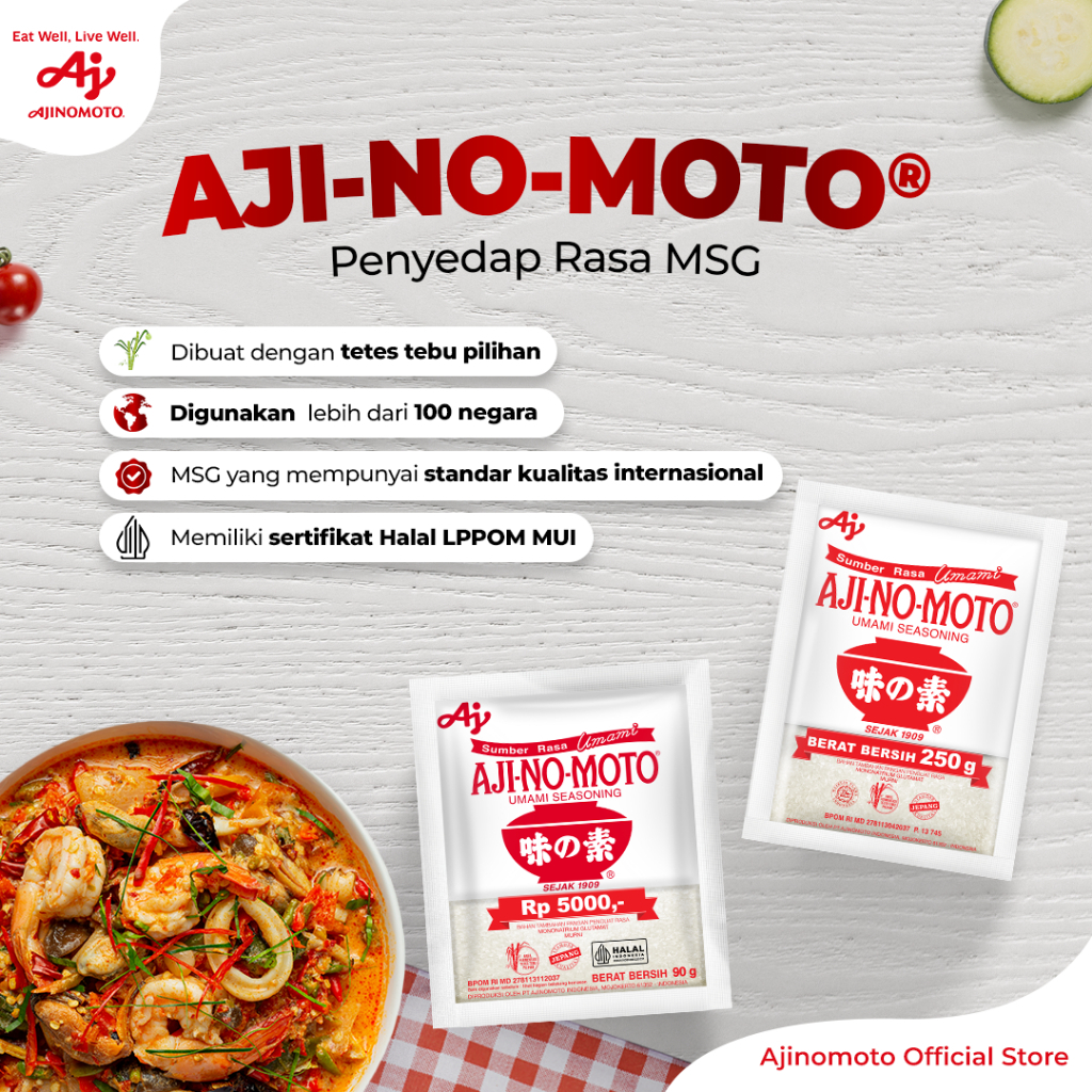 

AJI-NO-MOTO Penyedap Rasa MSG Ajinomoto