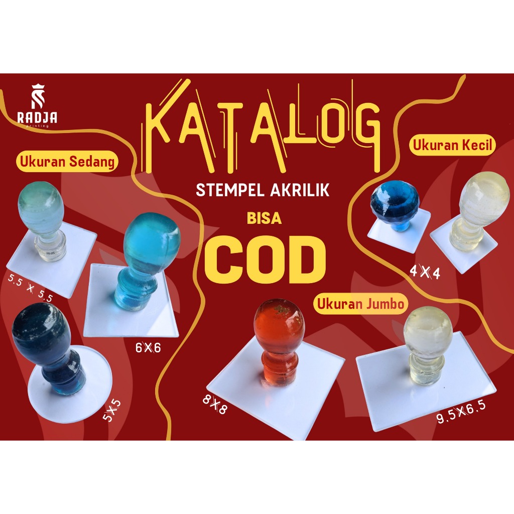 

GAGANG STEMPEL AKRILIK / ACRYLIC