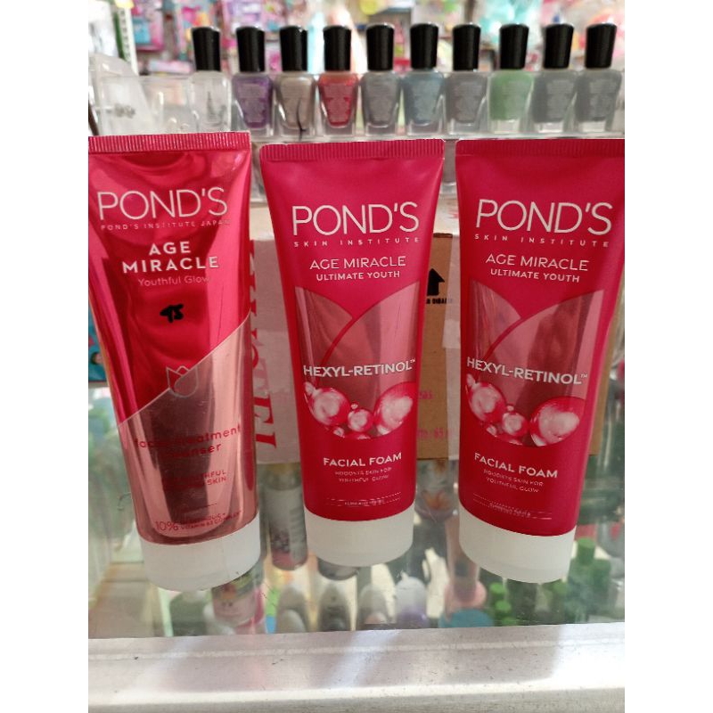 PONDS AGE MIRACLE FACIAL FOAM 100ML