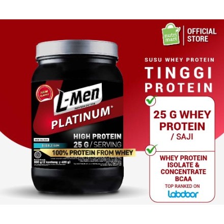 

PROMO TERBAIK !!! L-Men Platinum Whey 800 grams Protein L Men LMen Susu Gym Fitness Diet