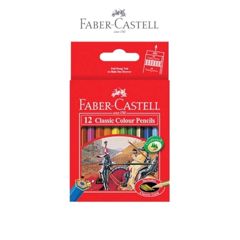 

Pensil Warna Faber Castell 12 Warna Classic Colour Pencils