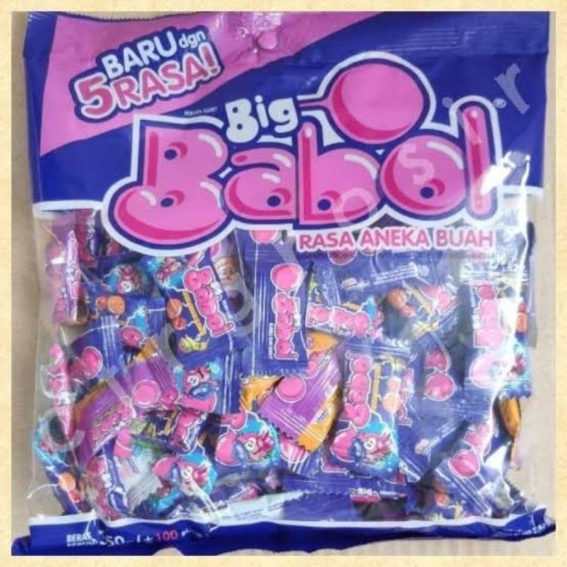 

permen karet big babol isi 100 pcs