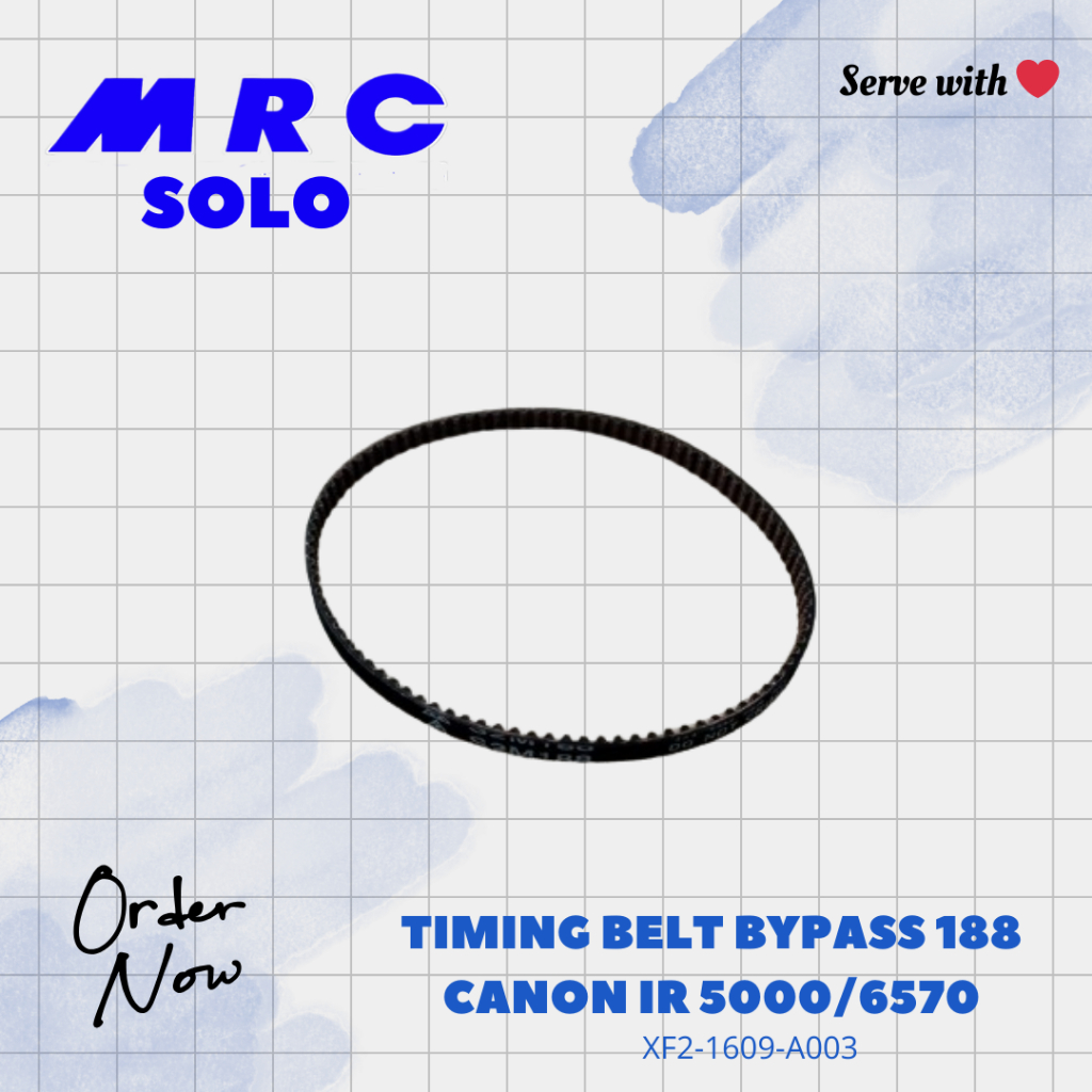 TIMING BELT 188 CANON IR 5000/6570 XF2-1609