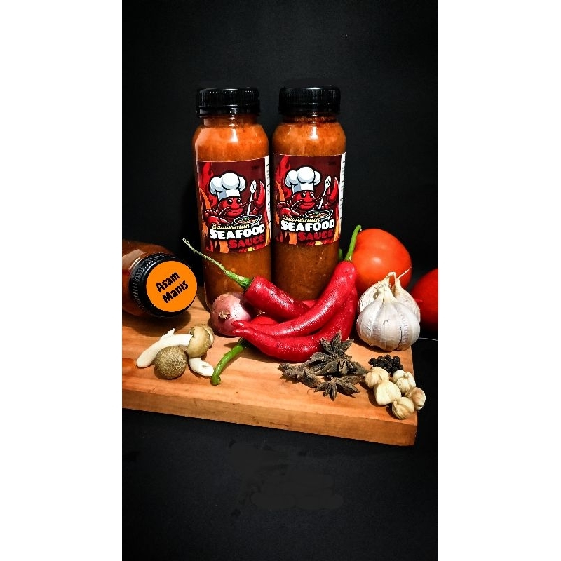 

Saus Seafood Baworman Sauce (Asam Manis)
