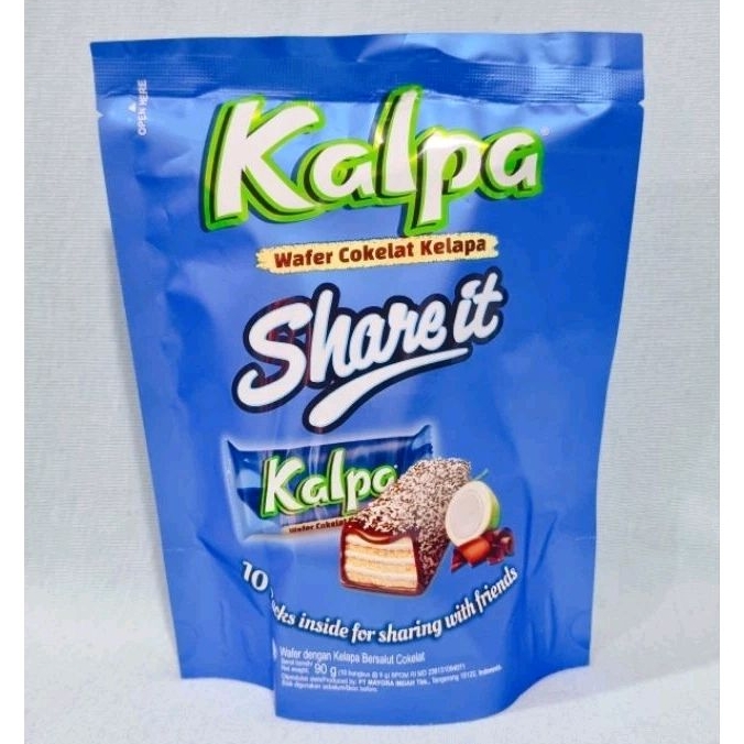 

Kalpa Wafer Coklat Kelapa Share It (90 gr)