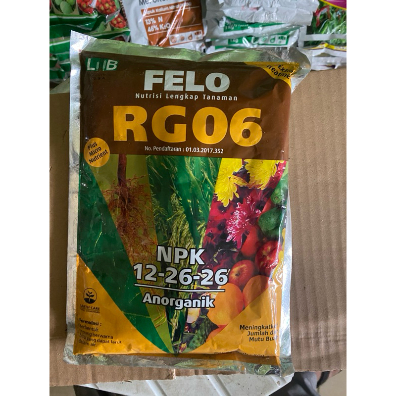 Pupuk npk felo RG 06 isi 500gram