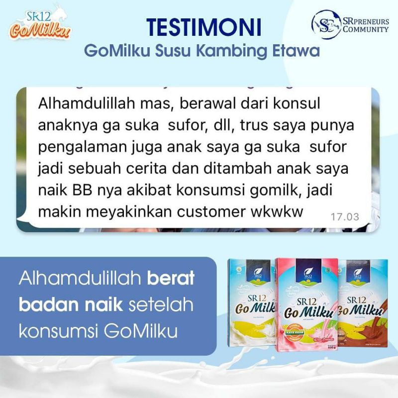 

Susu GoMilku SR12