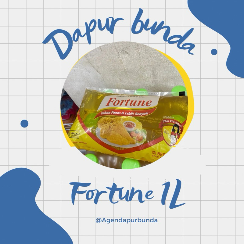 

FORTUNE MINYAK GORENG BANTAL 1L