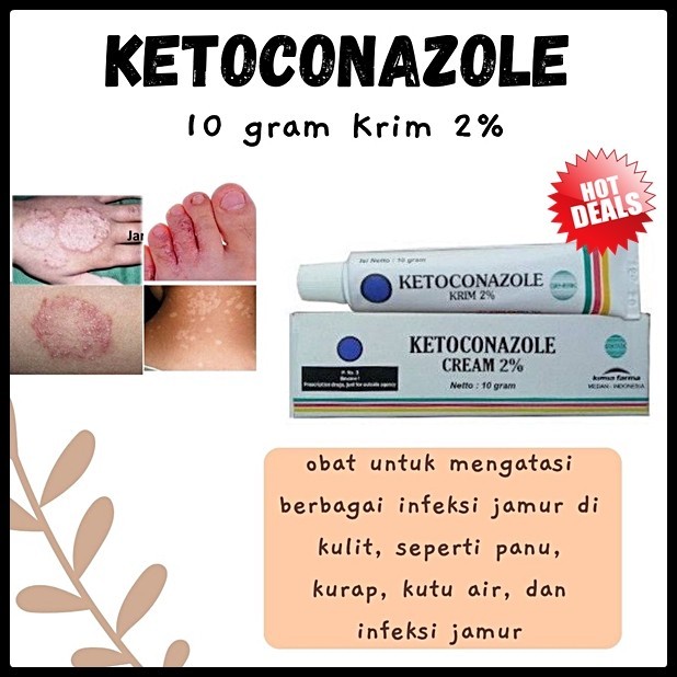 salep ketoconazole cream ketokonazol obat gatal selangkangan dan jamur ampuh Original asli