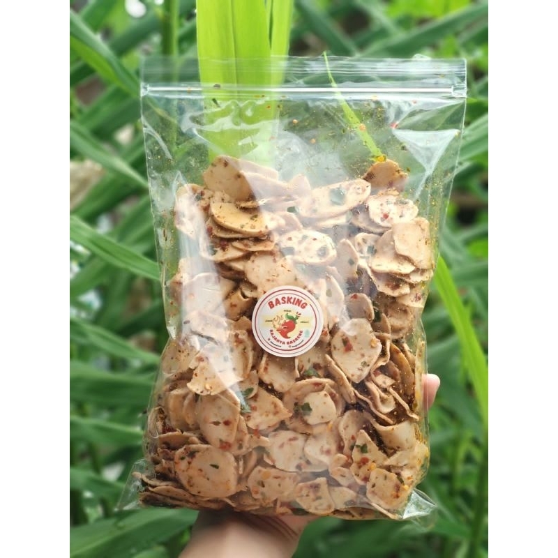 

BASRENG PEDAS DAUN JERUK 350gr, BASO GORENG/KRIPIK BASO