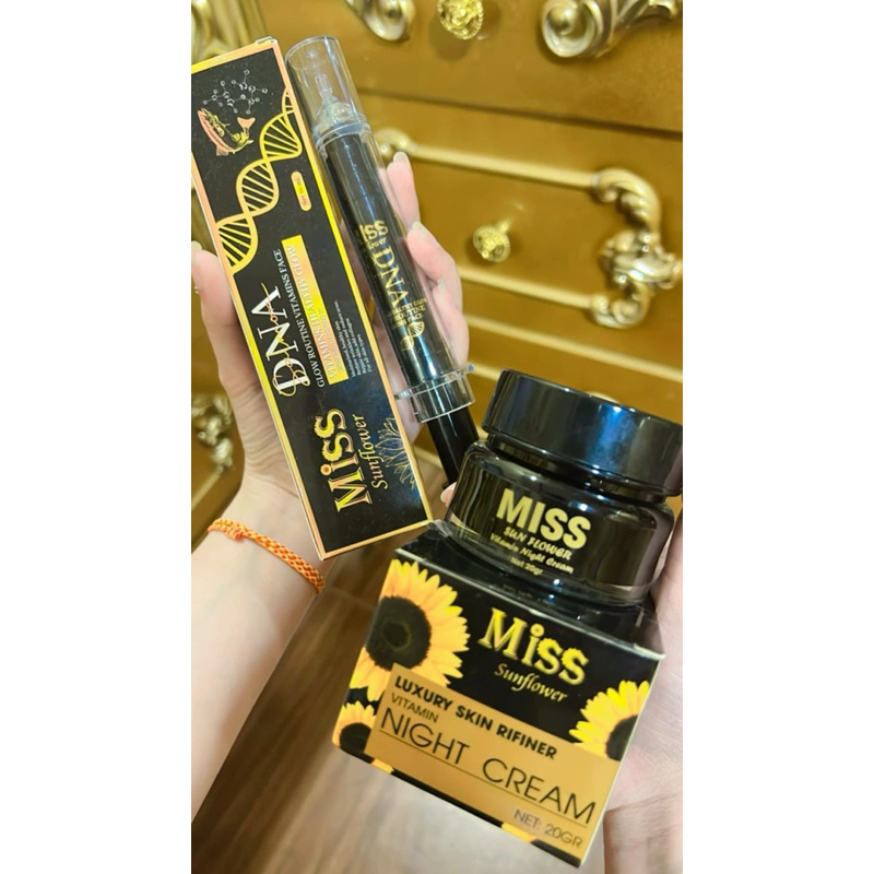 MISS SUNFLOWER ORIGINAL NIGHT CREAM BUNDLING MISS DNA