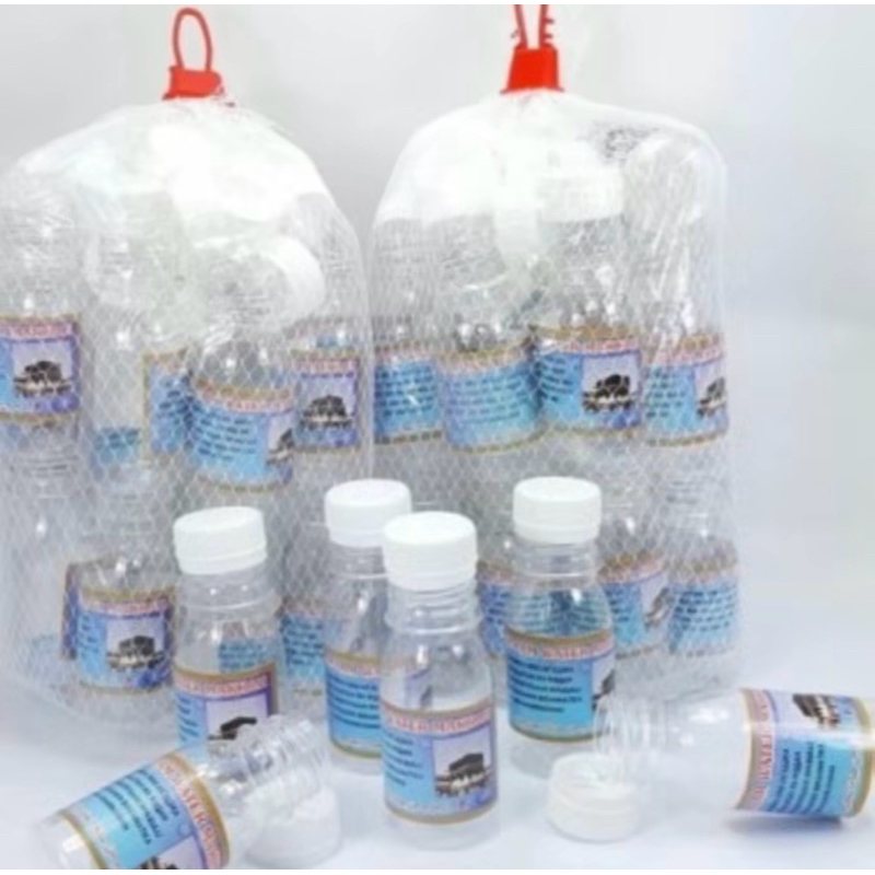 Botol Kecil Air Zamzam Haji dan Umrah Isi 25 botol