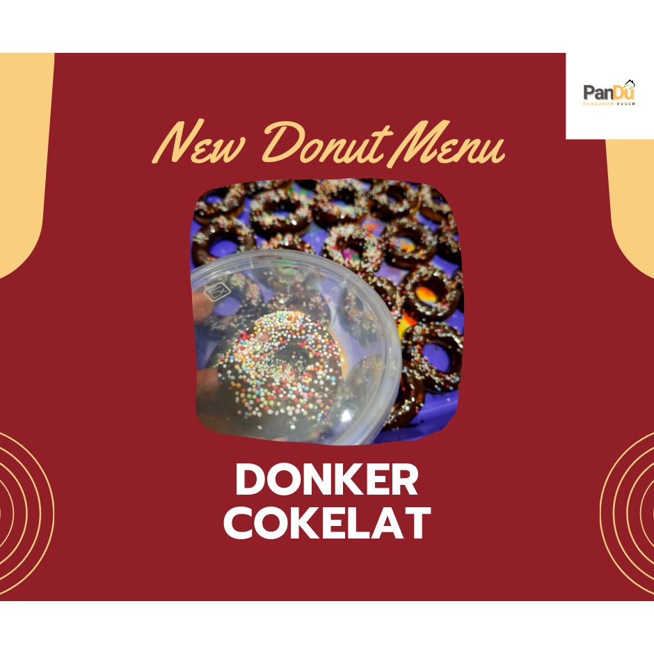 

Donat Kering By PangananDusun Varian Cokelat