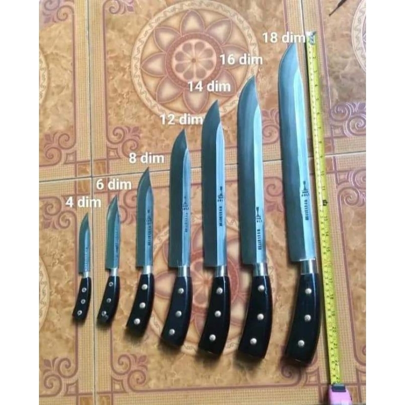 PISAU GARPU SEMBELIH / PISAU DAPUR + SARUNG