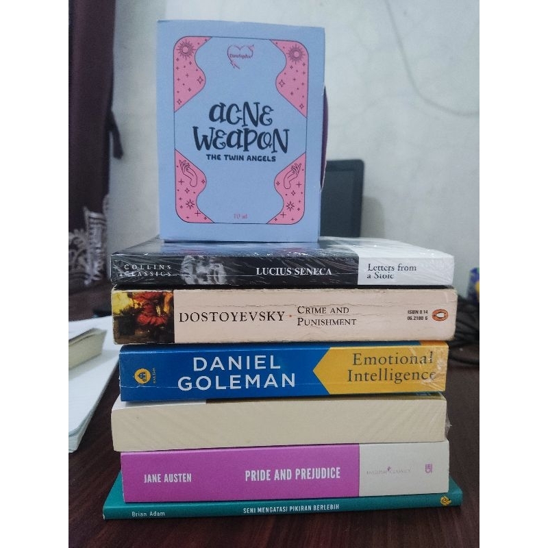

novel import (novel inggris) dan acne weapon