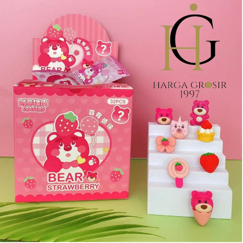 

Penghapus mystery bag lotso 1box isi 32 pcs termurah hemat bisa terjangkau cod