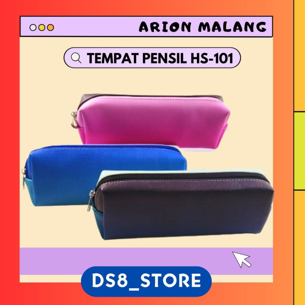 

KOTAK PENSIL/TEMPAT PENSIL/PENCIL CASE GRADASI MIKA HS-101