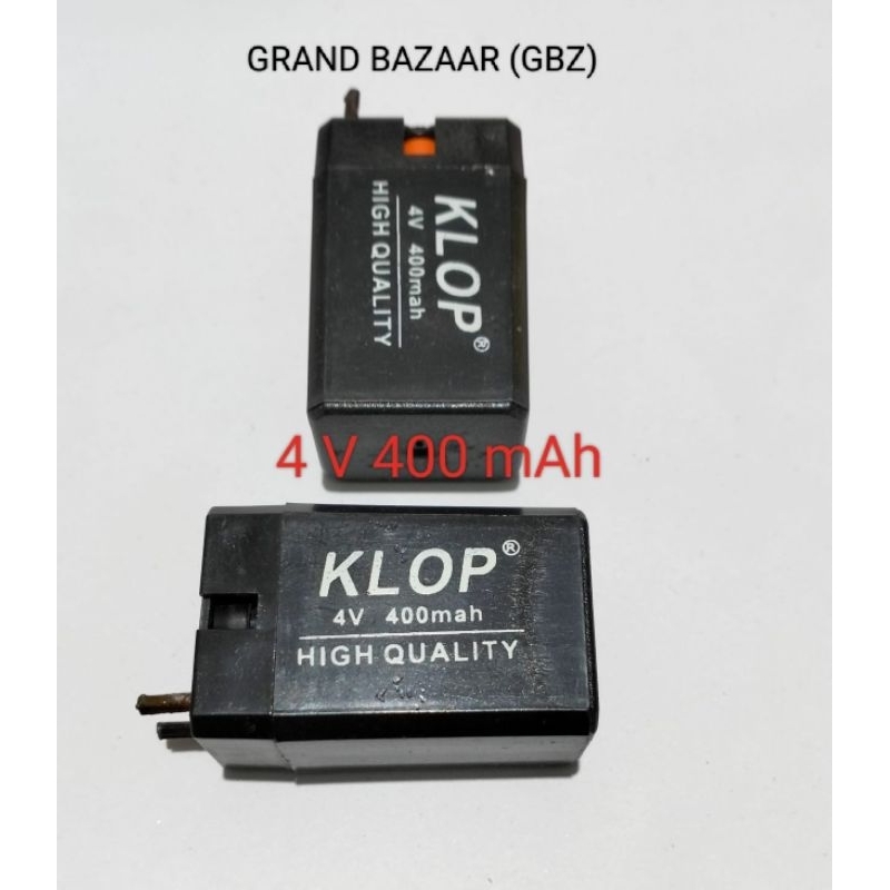 Baterai Aki Kering 400 Mah / 500 Mah  [GBZ] Baterai Senter Rechargeable rakit nyamuk