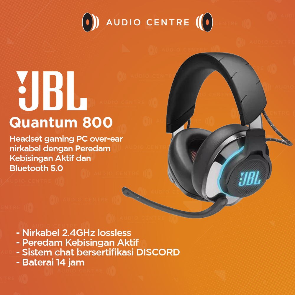JBL Quantum 800 Wireless Headset Gaming with Quantum Sound
