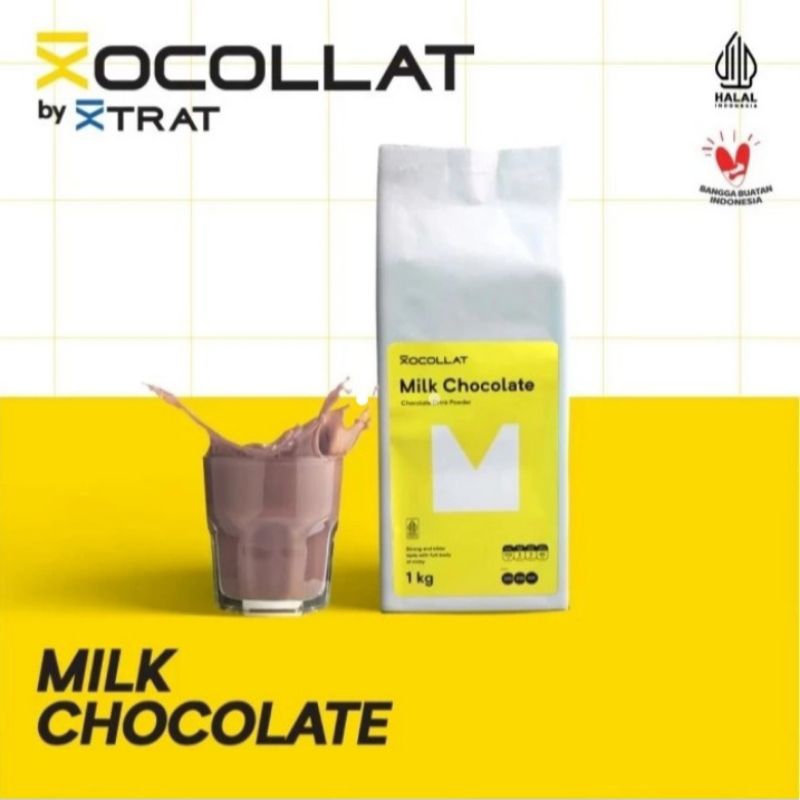 

XTRAT Xocollat Milk Chocolate - Minuman Cokelat 1 kg