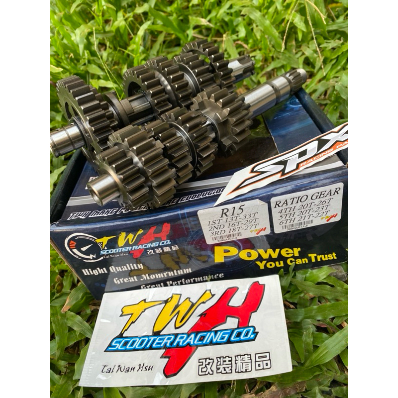 GIGI RASIO MX KING YAMAHA R15 6SPEED TWH RACING