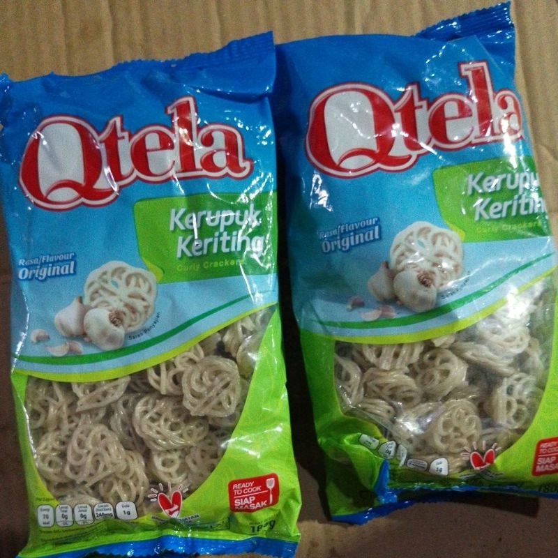 Qtela kerupuk keriting 180g