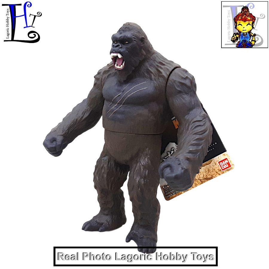 Movie Monster Series Kong 2021 [GODZILLA VS KONG] Bandai Mainan Figure