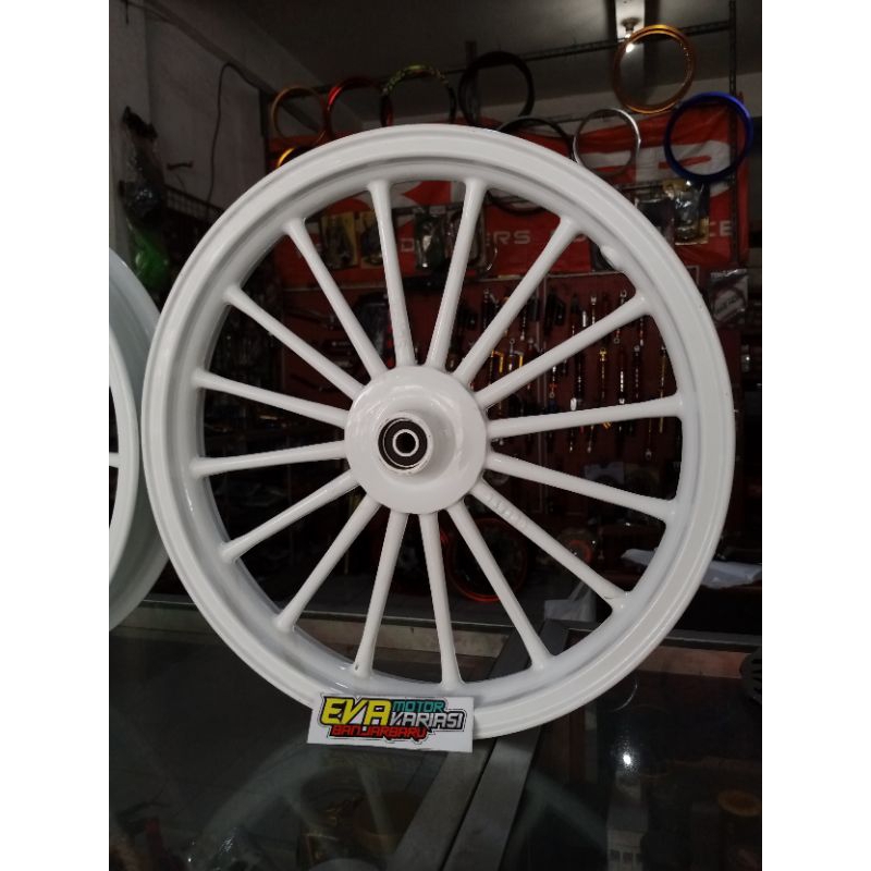 VELG VROSSI ANDROMEIDA PALANG 16 VARIO 125 WARNA PUTIH & GOLD
