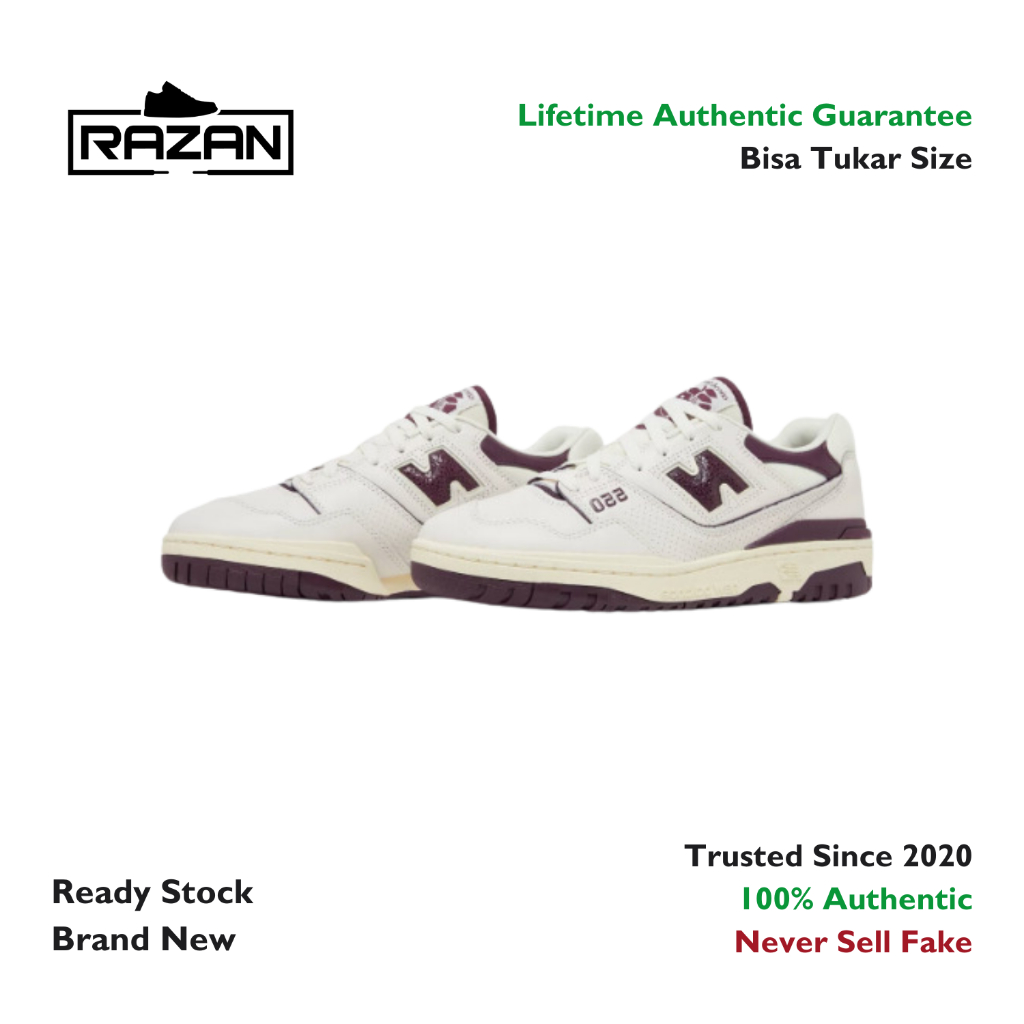 New Balance 550 Aime Leon Dore Purple 100% Authentic Original