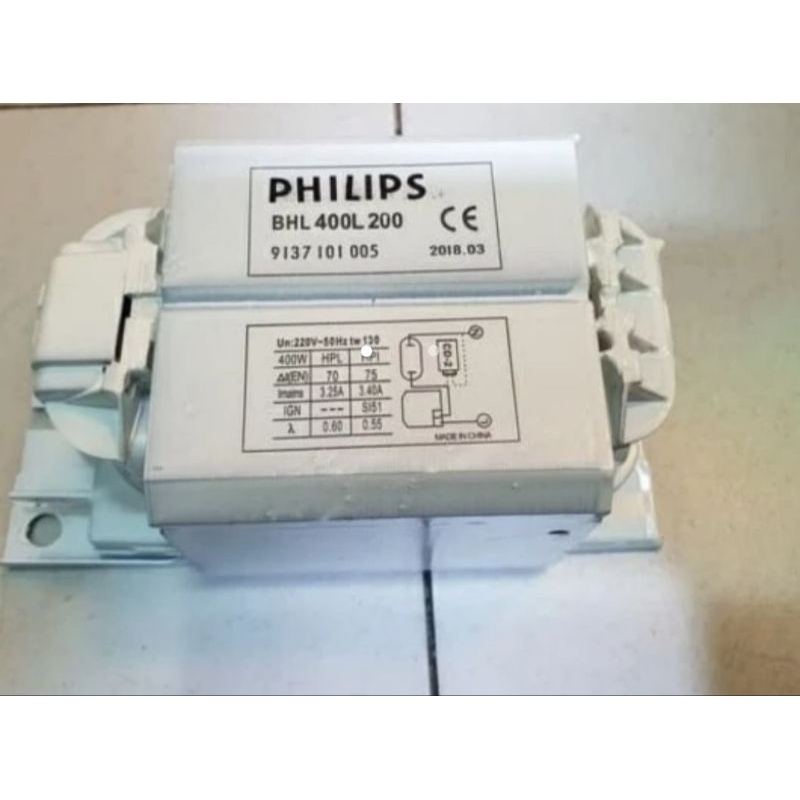 Travo / Ballast BHL 400 Watt Philips Trafo BHL 400W 400Watt Philips untuk Lampu HPLN / HPIT
